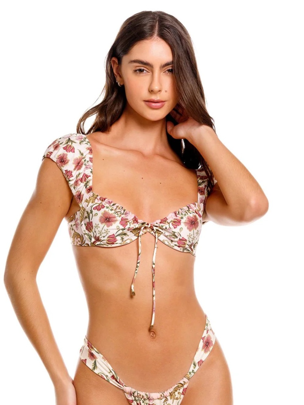NWT Agua Bendita Lupita Bikini Top